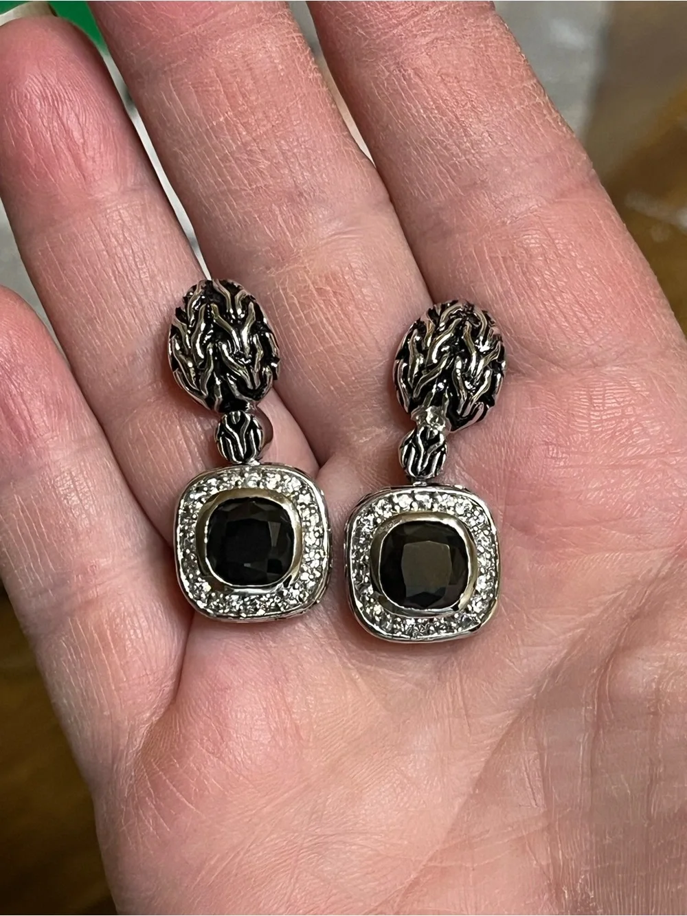 925 WS Elegant Drop Earrings